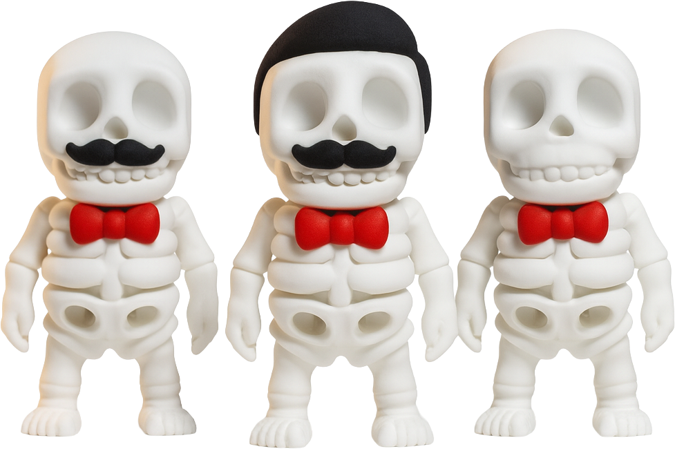 Tres Amigos, vista frente